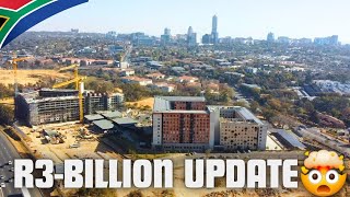 🇿🇦Barlow Park A 3 BillionRand Transformation in the heart of Sandton  Update Tour✔️ [upl. by Lyndy]