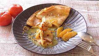 How To Make Crêpes Suzette  and Crêpes Flambées   part 2 [upl. by Fan]