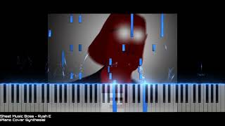 Sheet Music Boss  Rush E Piano Cover Synthesia Free MIDI File [upl. by Fabiano554]