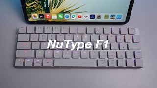 NuType F1 Unboxing  Mechanical Keyboard for MacBookiPad [upl. by Suoivatnod]