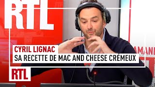 Cyril Lignac  sa recette du mac and cheese crémeux et tendron de veau [upl. by Fotzsyzrk]