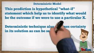 Deterministic vs Probabilistic Model [upl. by Hull]