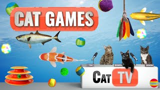 Cat Games  Ultimate Cat TV Compilation Vol 2  🧶 [upl. by Sahcnip]