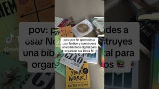 Encuentra la plantilla gratis de Notion para empezar a usar tu Biblioteca Digital [upl. by Adnawt204]