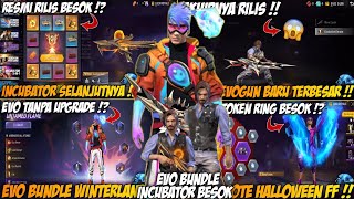 BOCORAN FF  INCUBATOR SELANJUTNYA EVO BUNDLE WINTERLAND EVOGUN WOODPECKER EMOTE EVENT TERBARU [upl. by Weingarten458]