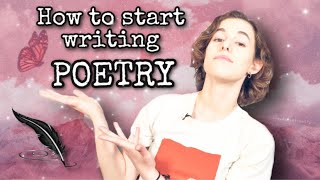 How to start writing poetry Tips for beginning poets [upl. by Salomi]