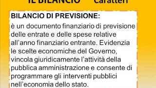 IL BILANCIO FINANZIARIO DELLO STATO  scienze delle finanze [upl. by Tortosa400]