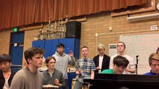 WOW High School Graduation SURPRISE Performance Students Sing to Teacher Boyz2Men Marine Corps [upl. by Ithsav]