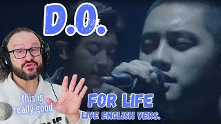 DO EXO  For Life Eng verclear audio  English Lyrics [upl. by Ynor]