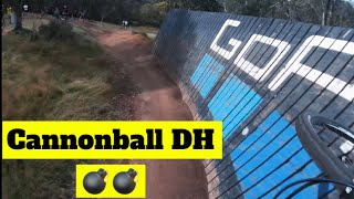 Practice Lap down Cannonball DH track Thredbo 2024 [upl. by Quartis340]