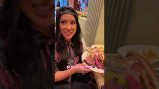 Wynn Hotel Las Vegas Buffet Plates with JustTheNobodys NutritionByKylie Ashleysyoutube [upl. by Danielle]