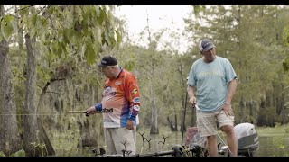 Huge Crappie Slabs in the Swamps of Santee Cooper SC with Whitey Outlaw and Russ Bailey [upl. by Eizus]