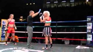 Loano Fightshow 2012 Irina Mazepa defeat Veronica vernocchi [upl. by Nylavad671]