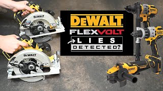 Investigating the Biggest Lie in Power Tools DeWALTs Flexvolt Advantage v Power Detect [upl. by Forward640]