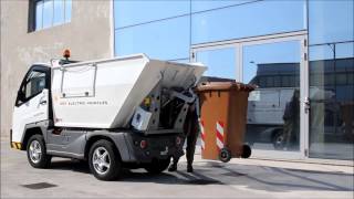 Camion poubelle avec Lèveconteneurs  wwwalkeeufr [upl. by Llemhar]