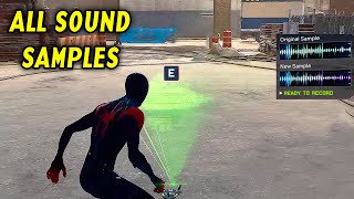 SpiderMan Miles Morales  All Sound Sample Locations amp Solutions Prowler Side Mission [upl. by Meletius]