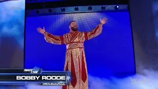 Bobby Roode Entrance after wrestlemania 34 WWE SmackDown April 10 2018 HD [upl. by Olen]