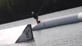 Die Wakeboard Meisterschaft  Andocken Düren [upl. by Eillor]