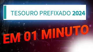 Como Funciona o Tesouro Prefixado LTN Explicação Rápida [upl. by Malinin]