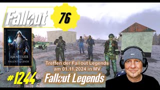 Fallout 76 ☢️ 1244 Der Weg zur blauen Karte MultiplayerHDFacecam [upl. by Ddat]