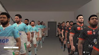 Rugby 22 top 14 Lyon vs Bayonne [upl. by Immat260]