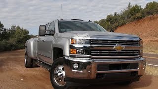 2015 Chevy Silverado 3500 HD Diesel 4WD First Drive Review [upl. by Decrem]