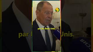 Lavrov Zelensky naurait pas osé attaquer la région de Koursk sans les instructions des USA [upl. by Naghem]