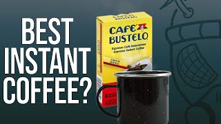 Cafe Bustelo Instant Coffee  Taste Test Review [upl. by Odlawso]