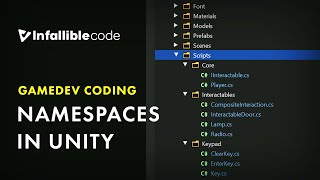 Namespaces in Unity [upl. by Reivaz]