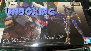 Unboxing RG Evangelion Mark06 [upl. by Annas136]