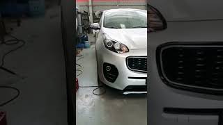 Kia sportage bumper repaired [upl. by Vida752]