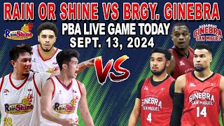 BRGY GINEBRA vs RAIN OR SHINE PBA Live Game Today  September 13 2024  2k24 [upl. by Sackey883]