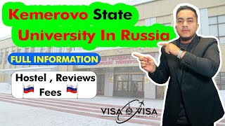 Kemerovo State University for MBBS program russia 🇷🇺  fees  hostel  overview facts [upl. by Gilmour333]