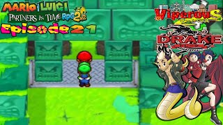 Viperous amp Drake 🐍🐉 Mario amp Luigi Partners in Time マリオ＆ルイージRPG 2X2 episode 21 Scaling MTThwomp [upl. by Araec]