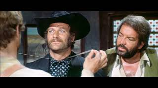 Bud Spencer e Terence Hill  Trinità  Quello ti ha guardato e si è messo a ridere Rissa al saloon [upl. by Fiona]