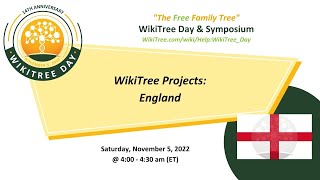 WikiTree Day The England Project [upl. by Dorothy909]