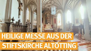 Heilige Messe live aus der Stiftskirche Altötting katholischer Gottesdienst  14022024 [upl. by Eninej]