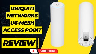 Ubiquiti Networks U6Mesh Access Point Review [upl. by Narud]