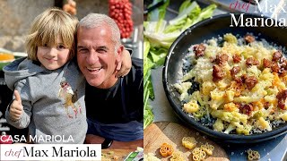 PASTA CAVOLFIORE e SALSICCIA per far felice Mariuccio i bambini e i Papà 🙃 Ricetta Chef Max Mariola [upl. by Eulalia]