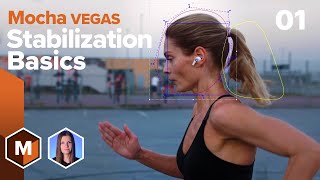 Mocha VEGAS Stabilization Lockedon effect in VEGAS PRO [upl. by Ahsak]