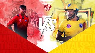 Montreal Tigers vs Edmonton Royals  GT20 Canada Season 1 Match 9 Highlights [upl. by Atilahs]