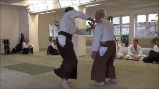 Korindo Aikido  How to move without preparation Part 1 Narita Shinjuro Sensei [upl. by Bernard620]