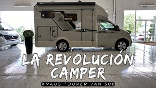 KNAUS TOURER VAN 🚐✅ La REVOLUCIÓN del mundo camper  GARAJE BAÑO COMPLETO Y 4 PLAZAS en 6 METROS [upl. by Kavita]