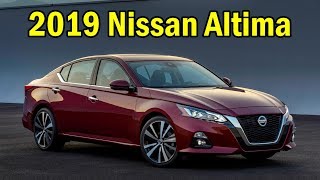 2019 Nissan Altima Platinum FIRST LOOK  Exterior amp Interior Walkaround [upl. by Schreibe]