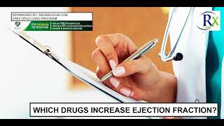 Which Drugs Increase Ejection Fraction [upl. by Sisi]