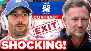 Daniel Ricciardo Reveals SHOCKING Exit Plan from F1 [upl. by Kolodgie49]