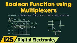 Implementation of Boolean Function using Multiplexers [upl. by Aanas888]