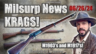 BIG News from the CMP M1903’s M1917’s and KRAG JORGENSENs [upl. by Ffej]