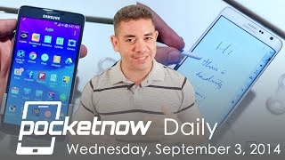 Galaxy Note 4 Sony Xperia Z3 Asus ZenWatch at IFA amp more  Pocketnow Daily [upl. by Gensler221]