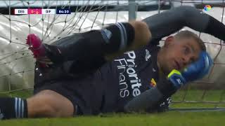 Russian goalkeeper conceded a goal from midfield in the Swedish championship [upl. by Midge]